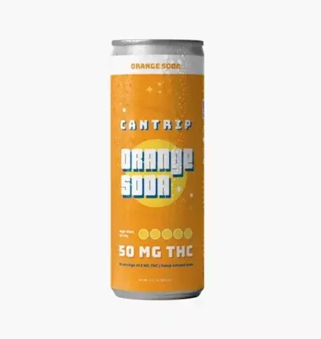 Cantrip Orange THC Soda 50mg 12oz